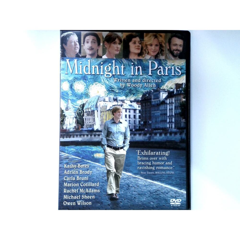 Midnight in Paris DVD 2011 Woody Allen Kathy Bates Adrien Brody